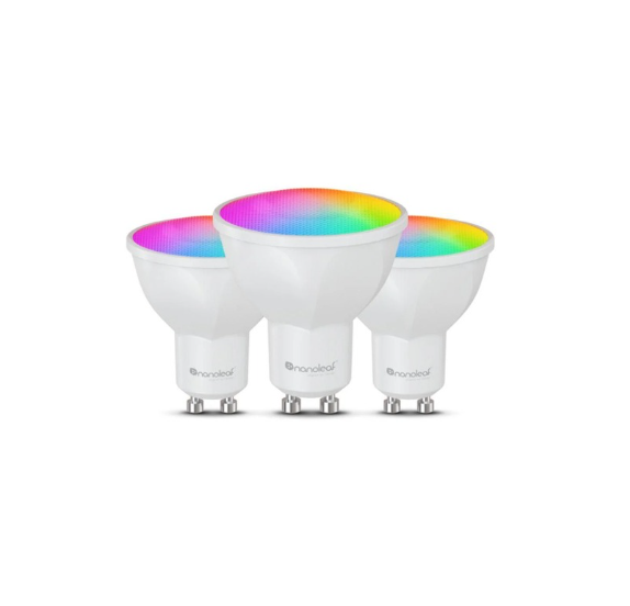 Nanoleaf Essentials Smart Bulb GU10 (Matter Compatible) - 3 Pack