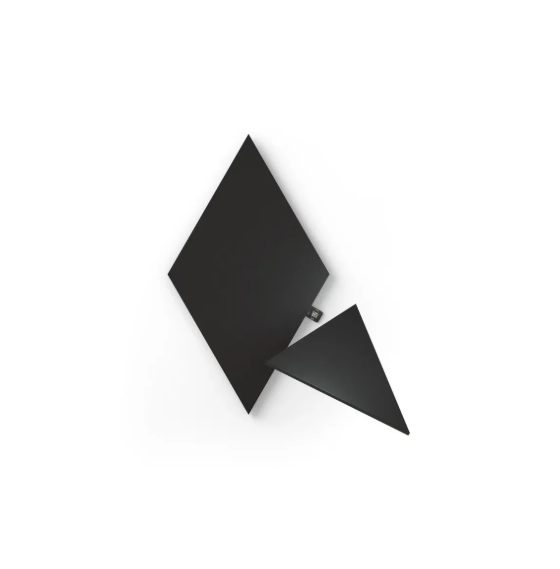 Nanoleaf Shapes - Ultra Black Triangles Expansion Pack (3 Panels)