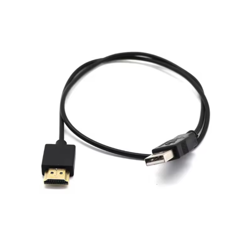 USB Power Cable To HDMI-Compatible Male To Male Charger Cords Charging Cable Splitter Adapter For Smart Device USB 2.0 To HDMI