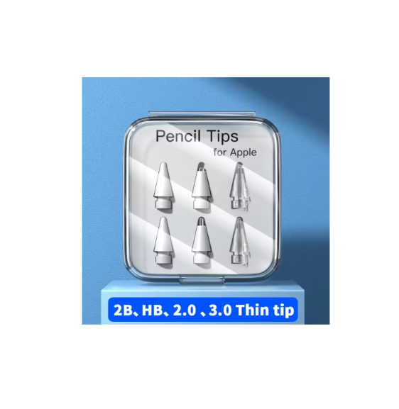 For Apple Pencil Pen Nib Pencil Case For Apple Pencil Tip 2B HB 3.0 Soft Hard For Apple Pencil 1st 2nd Generation Accessories