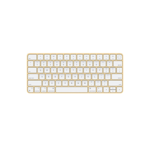 Apple Magic Keyboard with Touch ID (USB-C , Yellow) (US Layout)