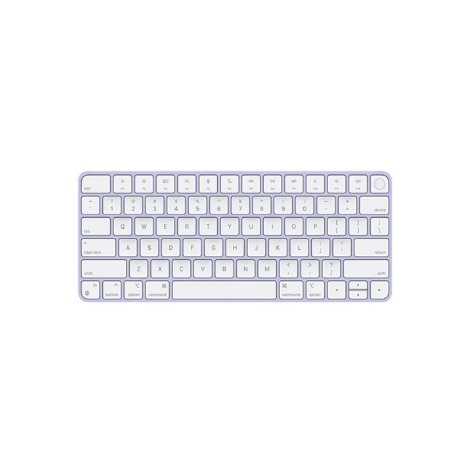 Apple Magic Keyboard with Touch ID (USB-C, Purple) (US Layout)