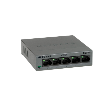 Netgear GS305 5-Port Gigabit Ethernet Unmanaged Switch