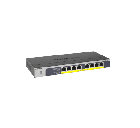 Netgear 8-Port Gigabit Ethernet PoE+ Unmanaged Switch