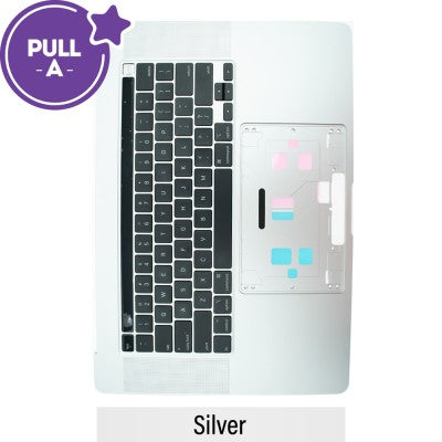 Top Case with Keyboard & Touch Bar for MacBook Pro 16-inch A2141 (2019) – US Keyboard – Silver-1