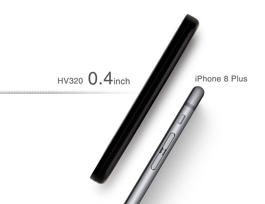 ADATA HV320 1 TB USB 3.0 Slim Portable External Hard Drive – Black