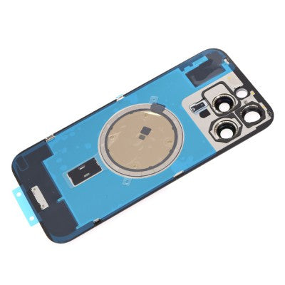 AMPLUS Rear Cover Glass with Camera Lens Glass and MagSafe Magnet for iPhone 16 Pro Max-5