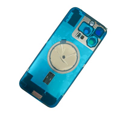 AMPLUS Rear Cover Glass with Camera Lens Glass and MagSafe Magnet for iPhone 16 Pro Max-7