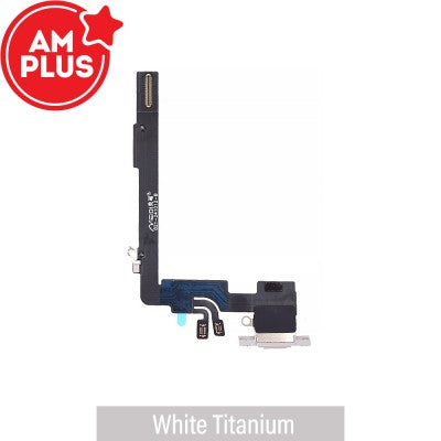 AMPLUS Charging Port for iPhone 16 Pro Max (Titanium Colours)