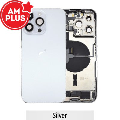 AMPLUS Rear Housing with Full Set Parts for iPhone 14 Pro Max-2