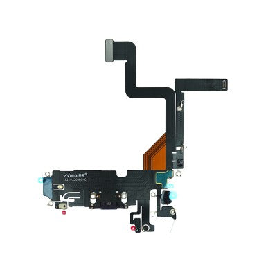 AMPLUS Charging Port Connector for iPhone 14 Pro – Black, Gold, Silver, Purple-8