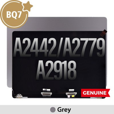 BQ7 Complete LCD Display Assembly for MacBook Pro 14-inch A2442 / A2779 / A2918 – Grey-1