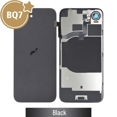 BQ7 Rear Cover Glass with Camera Lens & Wireless NFC Charging Flex for iPhone 16e-1