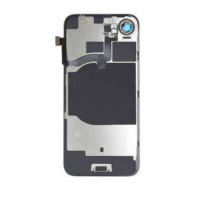 BQ7 Rear Cover Glass with Camera Lens & Wireless NFC Charging Flex for iPhone 16e