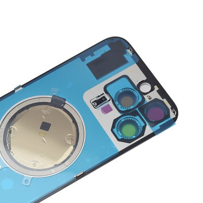 BQ7 Rear Cover Glass with Camera Lens Glass and MagSafe Magnet for iPhone 16 Pro Max (No Logo)-6