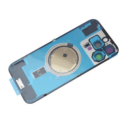 BQ7 Rear Cover Glass with Camera Lens Glass and MagSafe Magnet for iPhone 16 Pro Max (No Logo)-4