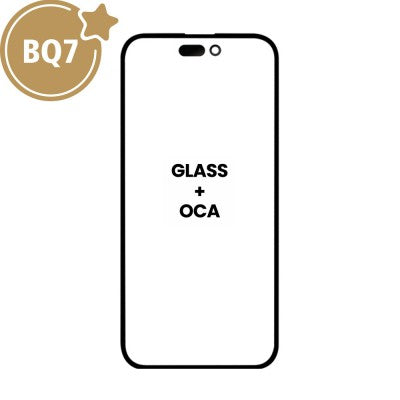 Front Screen Outer Glass With OCA for iPhone 15 Pro Max (BQ7)-1