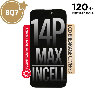 BQ7 Diagnosable Incell LCD Assembly for iPhone 14 Pro Max (120Hz)
