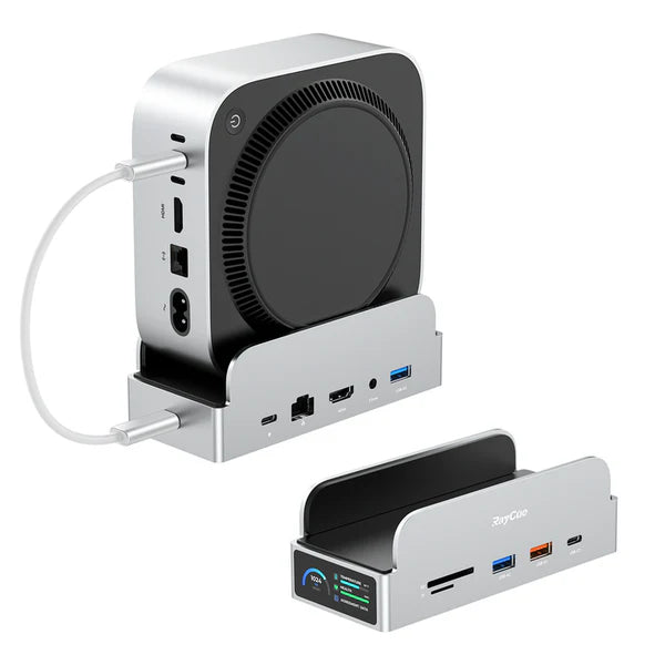 RayCue SmartDock Pro for Mac Mini (US Plug)-1