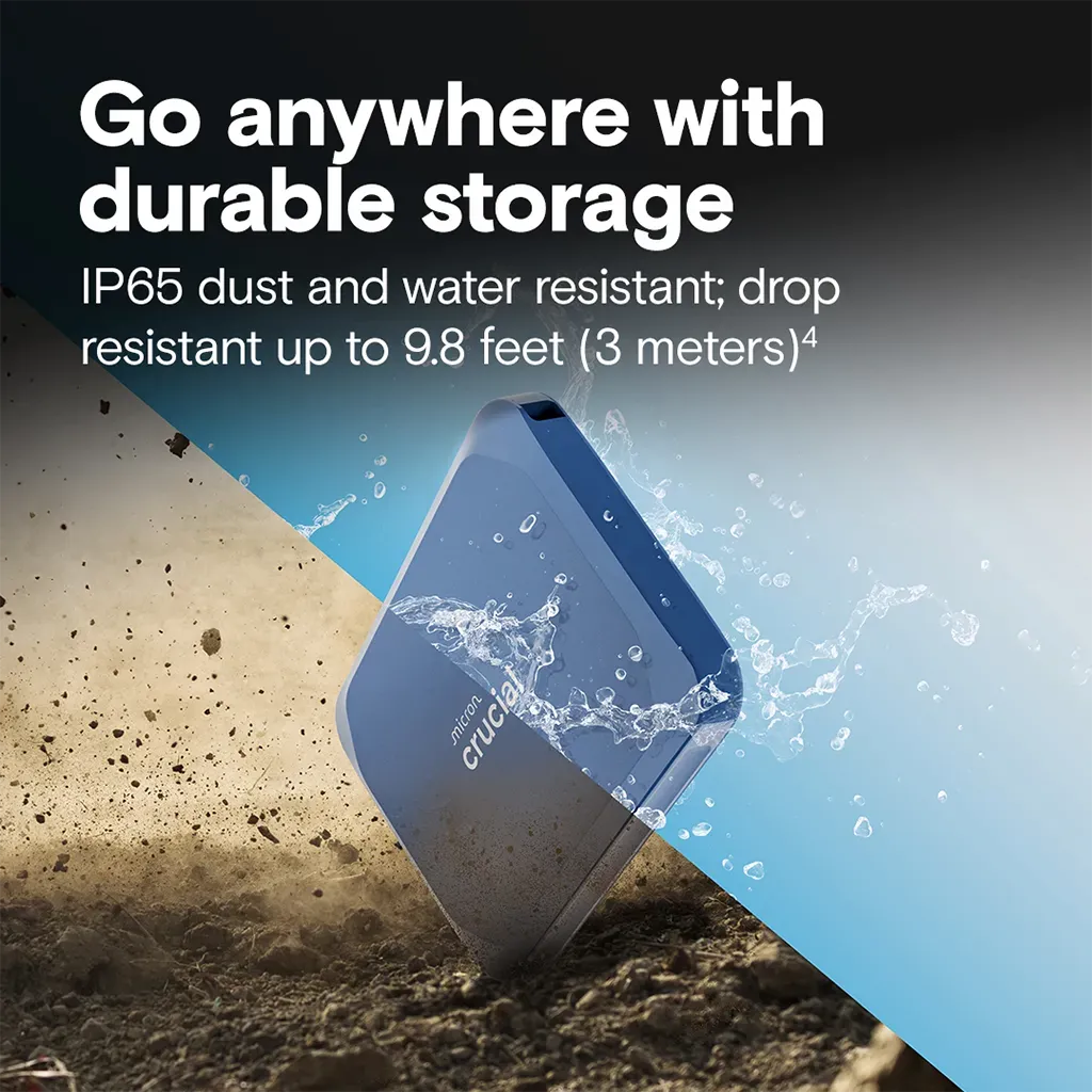 Crucial X10 8 TB External Portable SSD