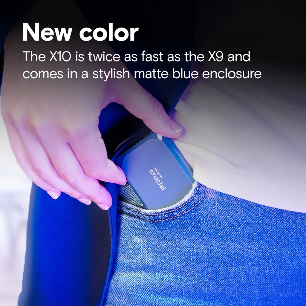 Crucial X10 2 TB External Portable SSD