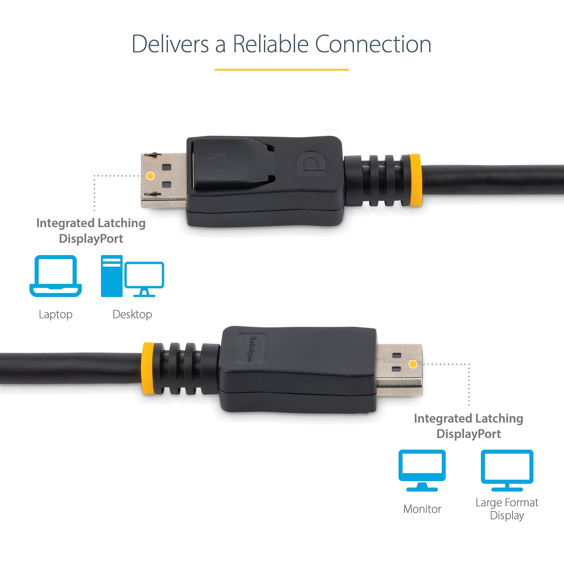 StarTech 1m DisplayPort 1.2 Cable – 4K Ultra HD, VESA Certified-4