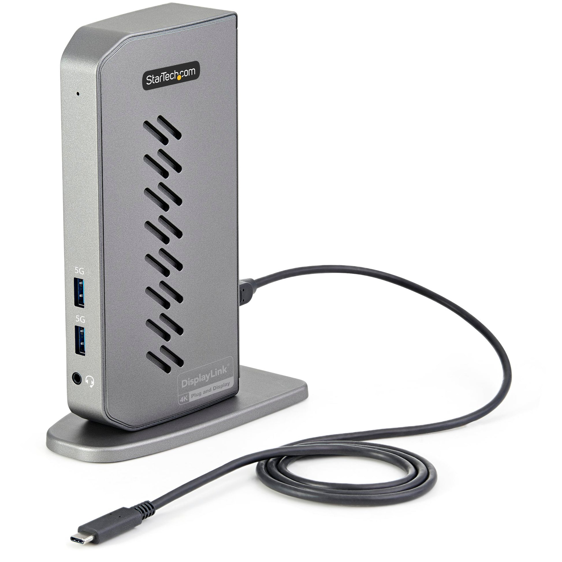 StarTech USB-C & USB-A Hybrid Dock – Dual 4K 60Hz Laptop Docking Station with HDMI & DisplayPort-3