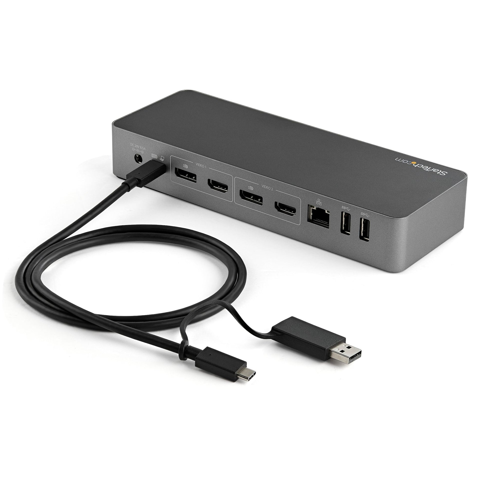 StarTech Universal Laptop Docking Station – USB-C & USB-A Hybrid Dock with Dual 4K Displays and 100W Power Delivery-12