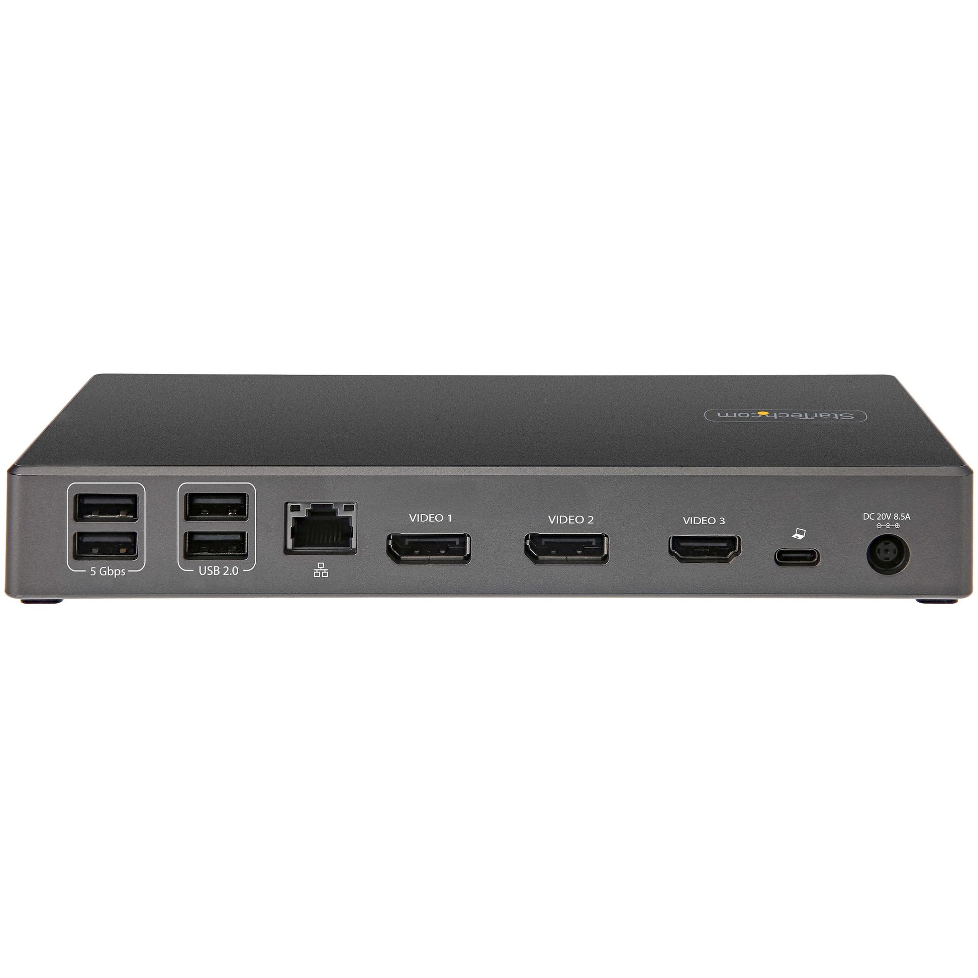 StarTech USB-C Triple 4K Docking Station – DisplayPort 1.4, HDMI 2.0, 100W Power Delivery-7