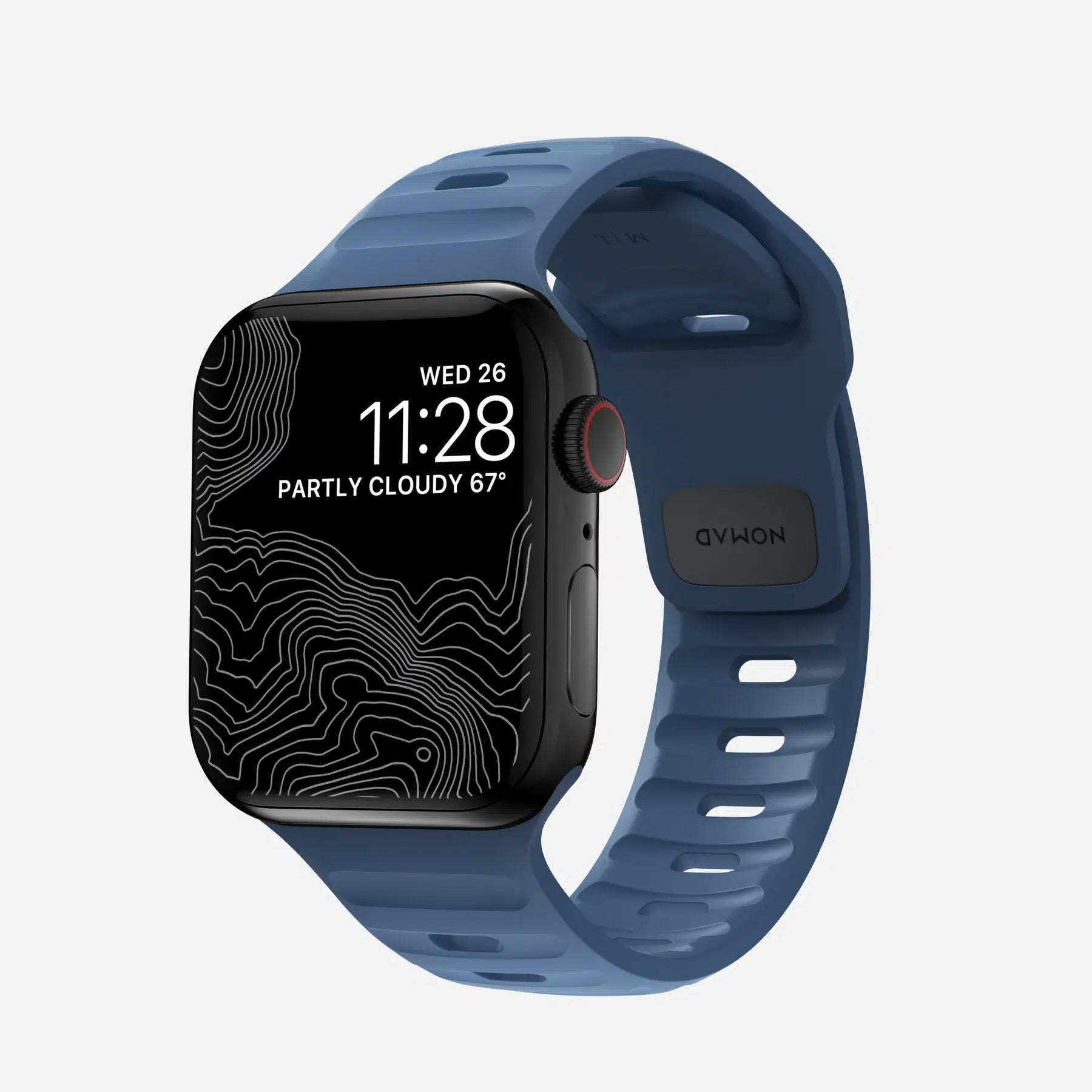NOMAD Sport Band for Apple Watch (41/42 mm) – Naval Blue