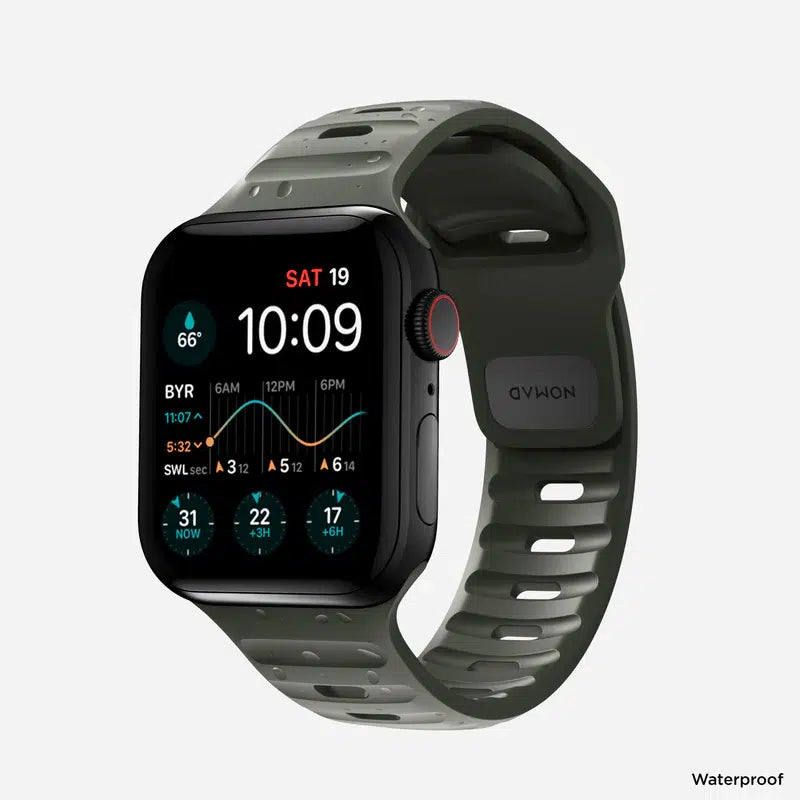 NOMAD Sport Band for Apple Watch (41/42 mm) – Ash Green