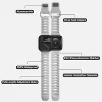NOMAD Sport Band for Apple Watch Ultra / 46 mm – Lunar Gray