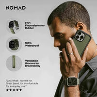 NOMAD Rocky Point Band for Apple Watch Ultra / 46 mm – Forest (Special Edition)