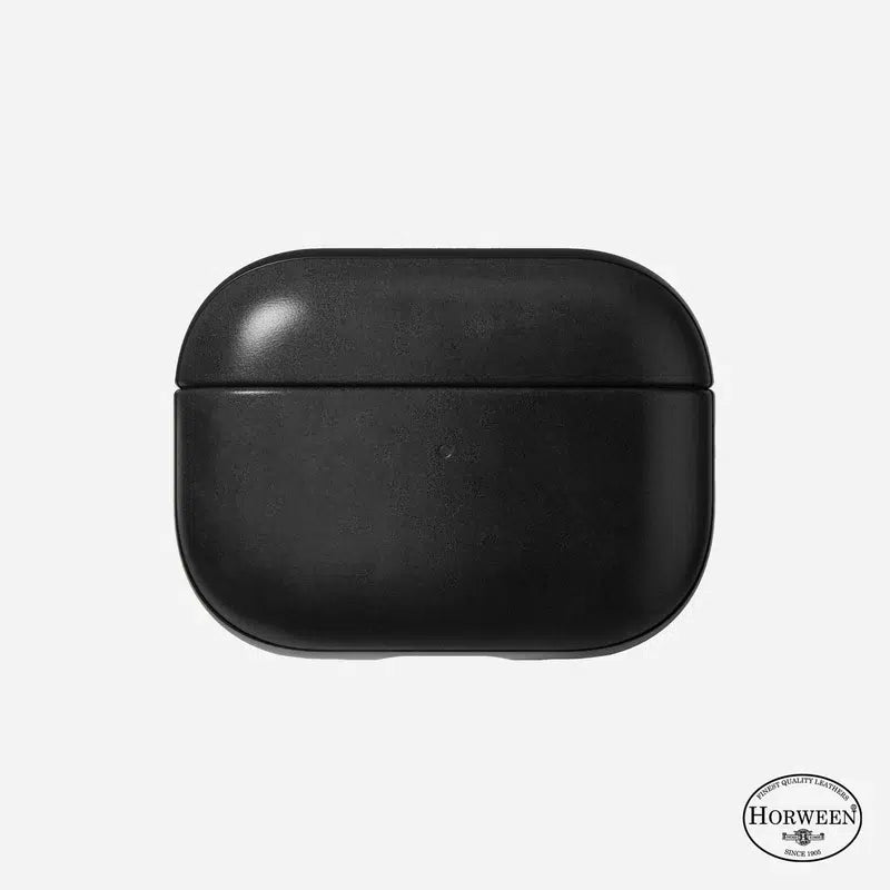 NOMAD Modern Leather Case for AirPods – Black (Horween® Leather)