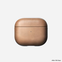 NOMAD Modern Leather Case for AirPods (3rd Gen) – Natural Horween Leather