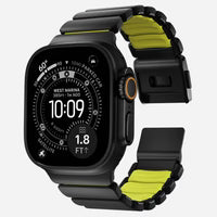 NOMAD Stratos Band – Volt (FKM + Titanium Hardware, Black Finish)