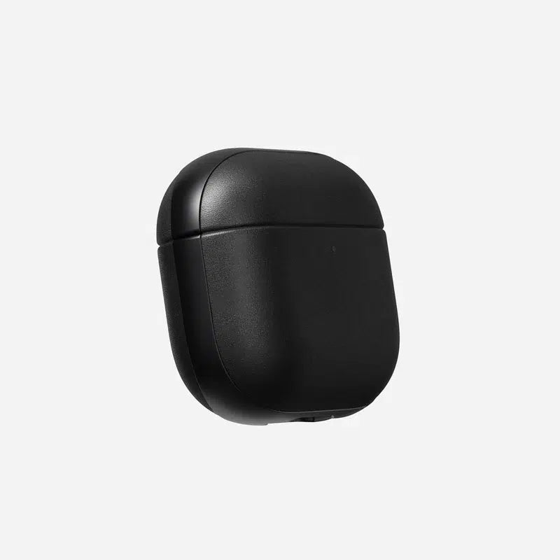 NOMAD Modern Leather Case for AirPods 4 – Black (Ecco Leather)