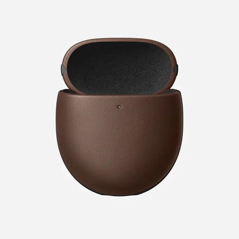 NOMAD Modern Leather Case for Pixel Buds Pro – Rustic Brown