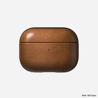NOMAD Modern Leather Case for AirPods – English Tan (Ecco Leather)
