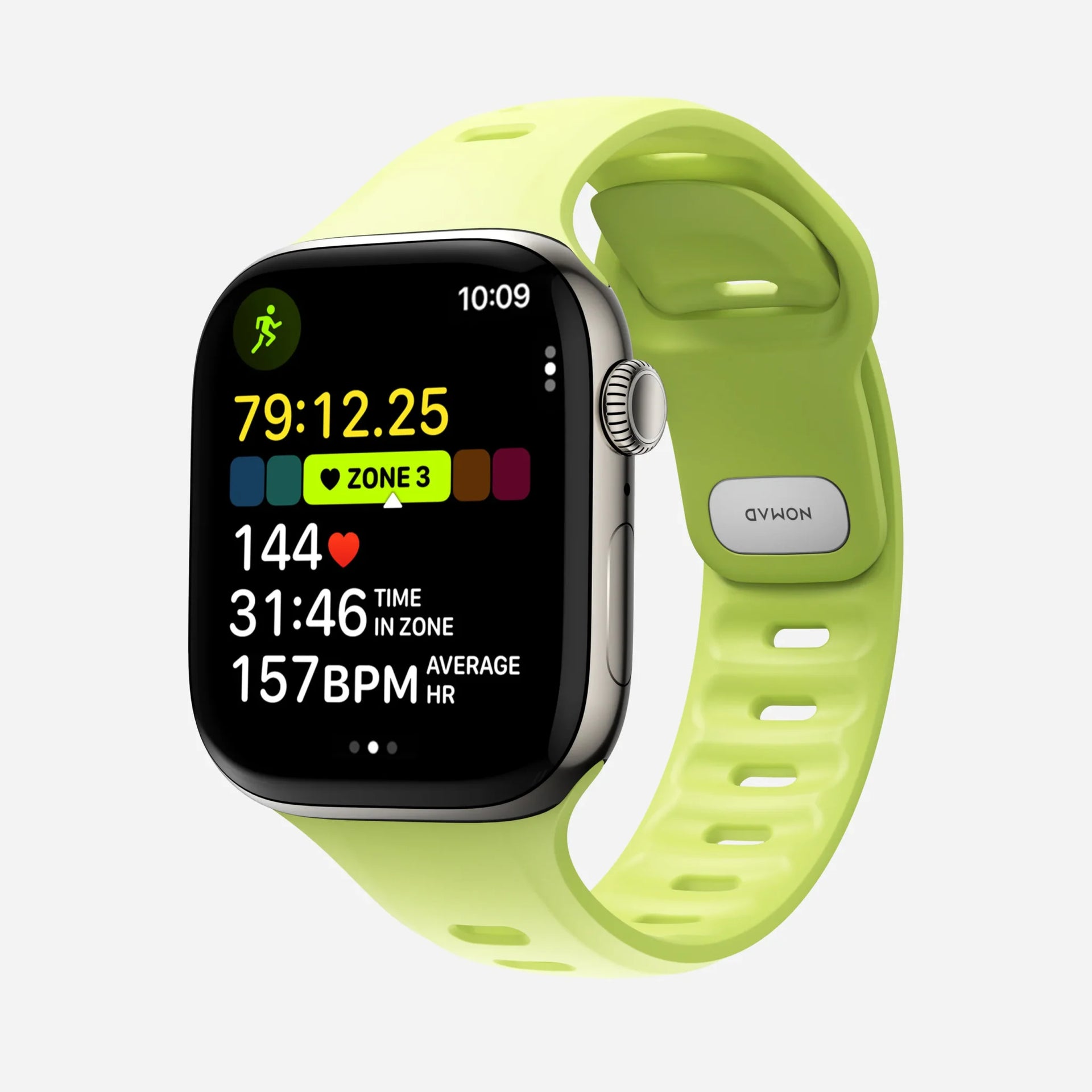NOMAD Tempo Band for Apple Watch (45/46mm) – Lumen