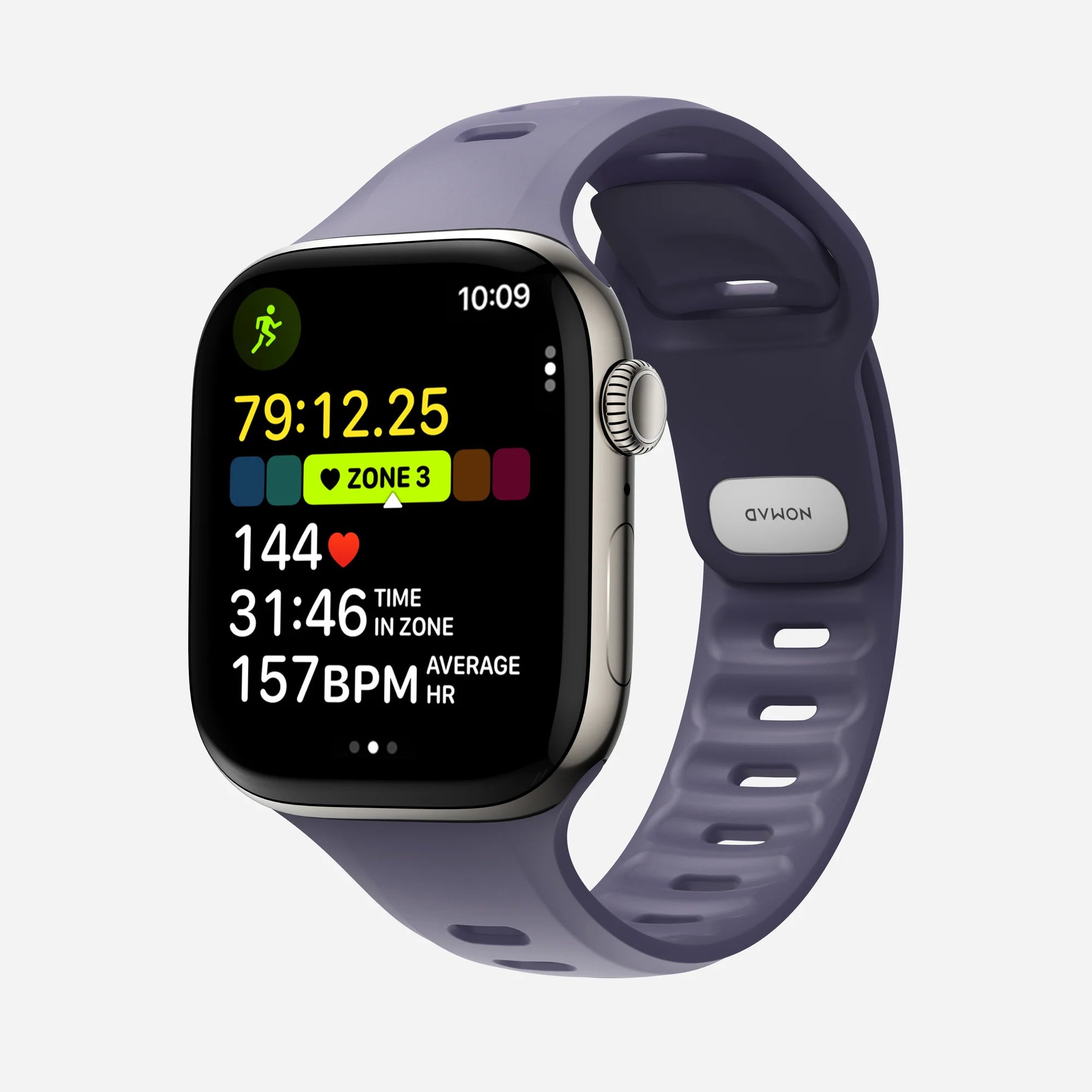 NOMAD Tempo Band for Apple Watch (45/46mm) – Dusk