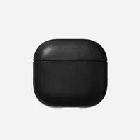 NOMAD Modern Leather Case for AirPods 4 – Black (Ecco Leather)