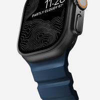NOMAD Rocky Point Band for Apple Watch Ultra / 46 mm – Atlantic Blue (Special Edition)