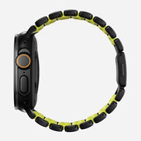 NOMAD Stratos Band – Volt (FKM + Titanium Hardware, Black Finish)