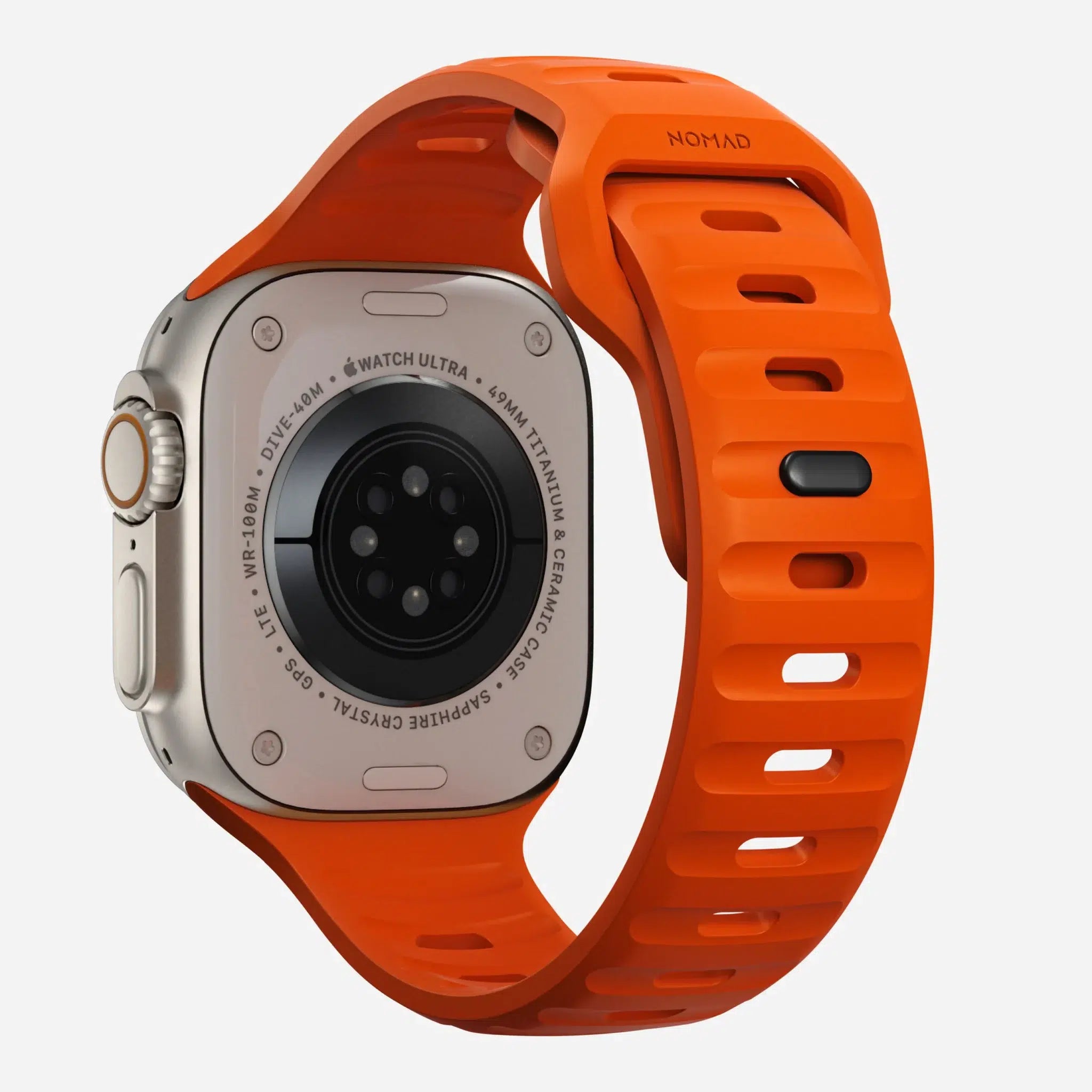 NOMAD Sport Band for Apple Watch Ultra / 46 mm – Ultra Orange