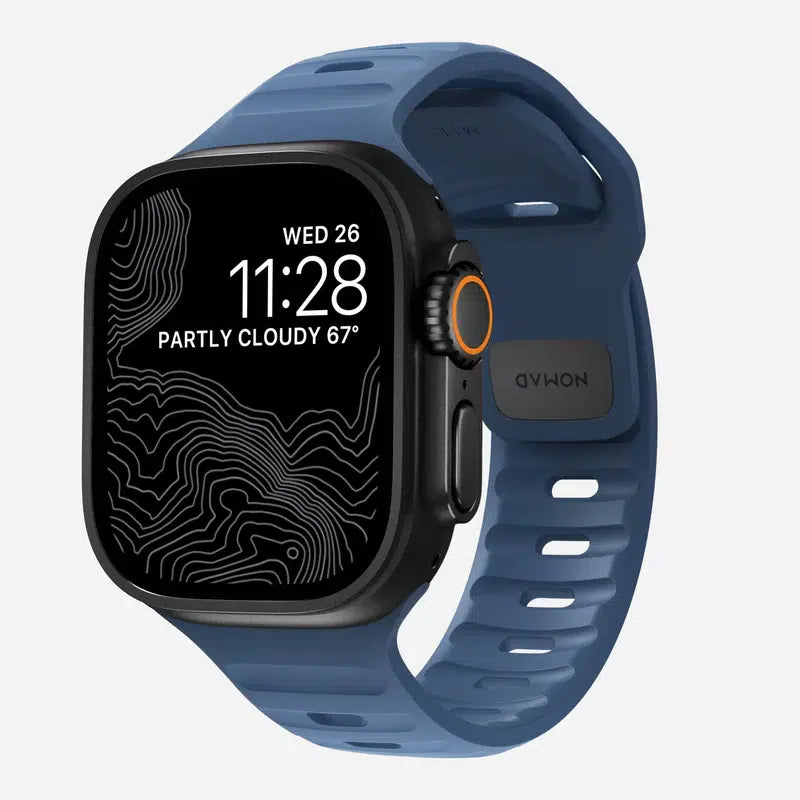 NOMAD Sport Band for Apple Watch Ultra / 46 mm – Naval Blue
