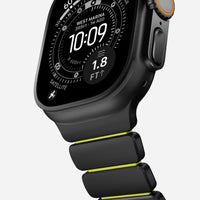 NOMAD Stratos Band – Volt (FKM + Titanium Hardware, Black Finish)