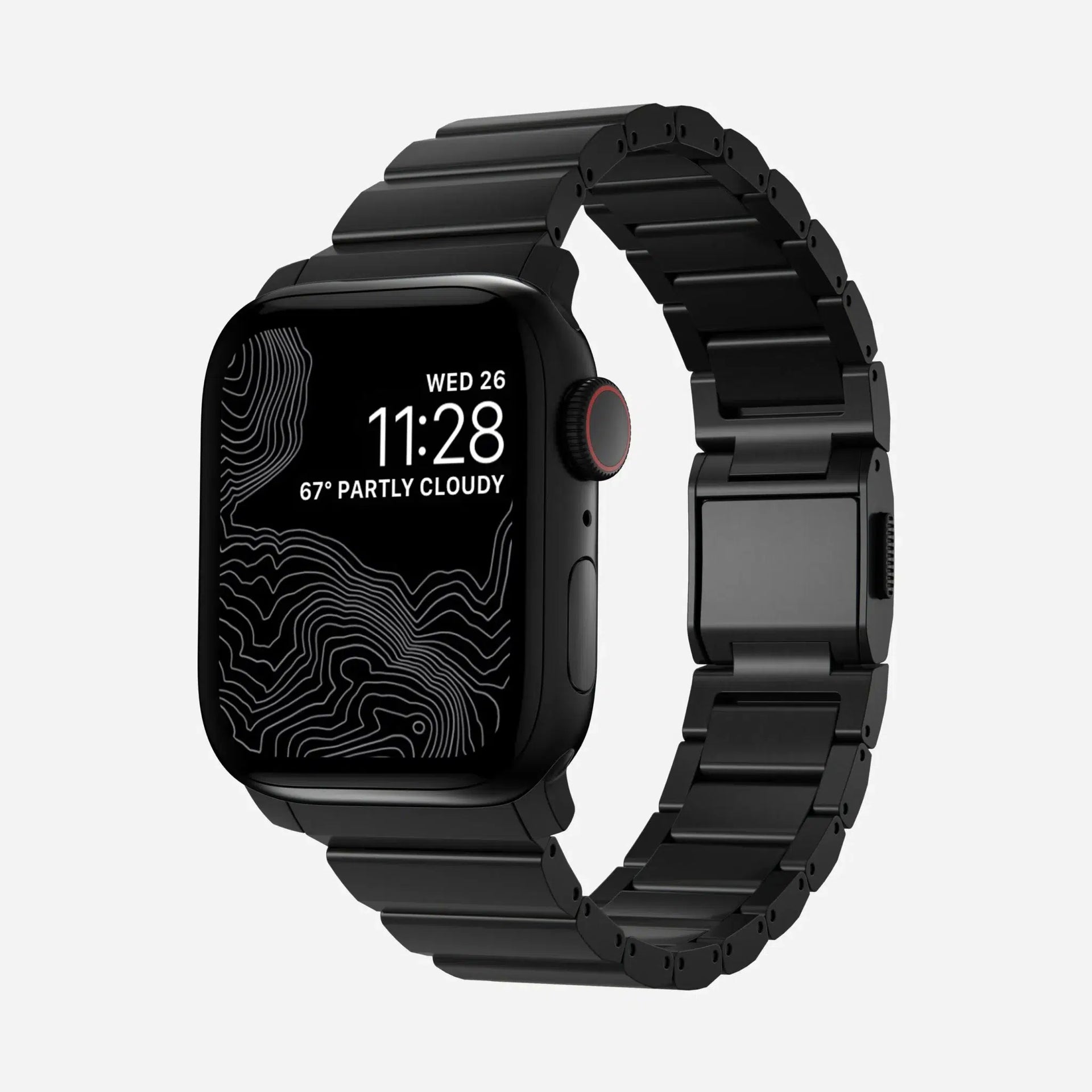 NOMAD Titanium Band for Apple Watch 41/42 mm – Black