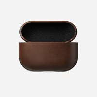 NOMAD Modern Leather Case for AirPods – Brown (Ecco Leather)
