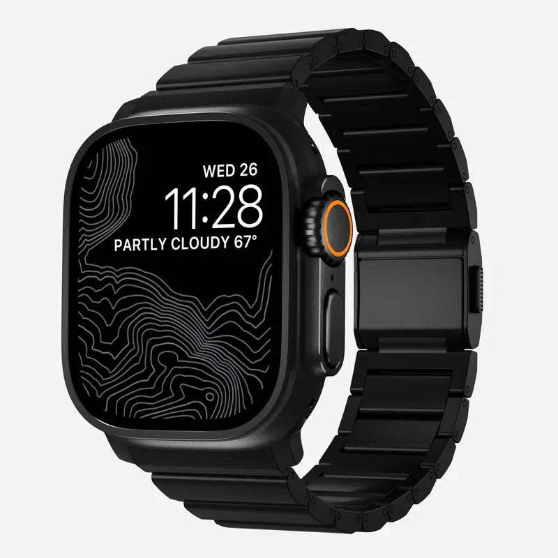 NOMAD Titanium Band for Apple Watch Ultra / 46 mm – Black